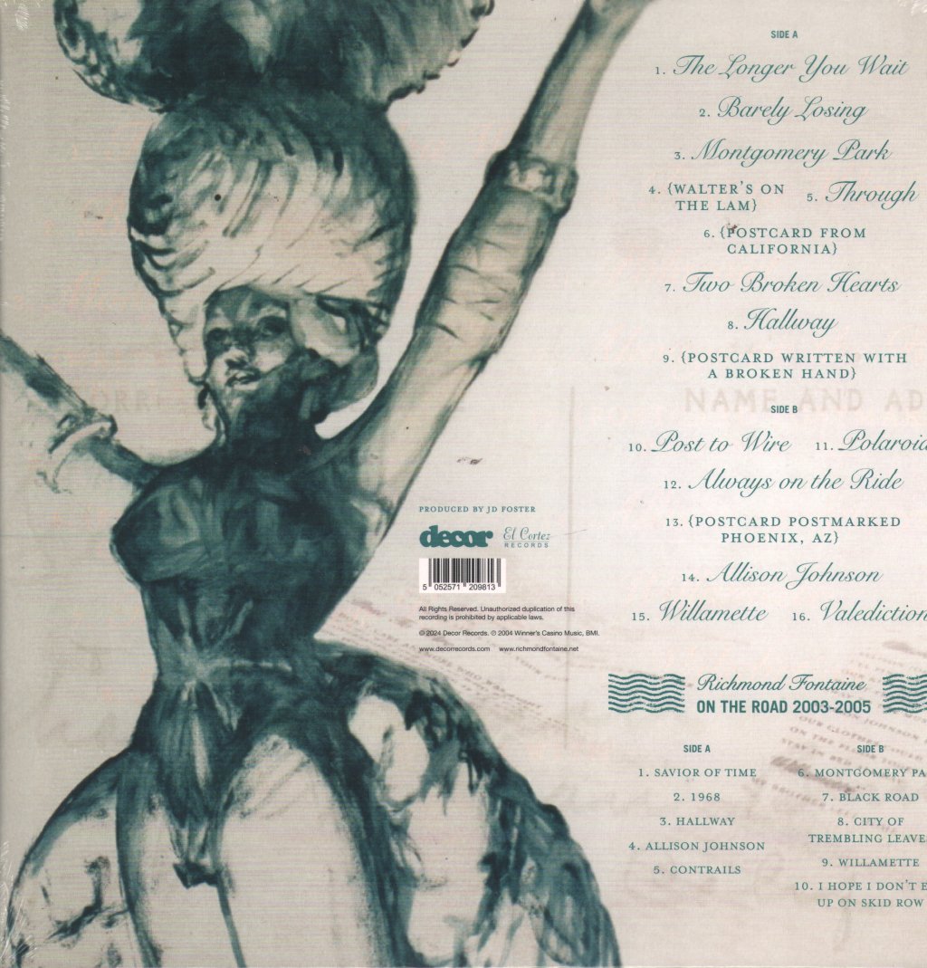 Richmond Fontaine - Post To Wire (20th Anniversary Edition) (RSD2024) - Double Lp