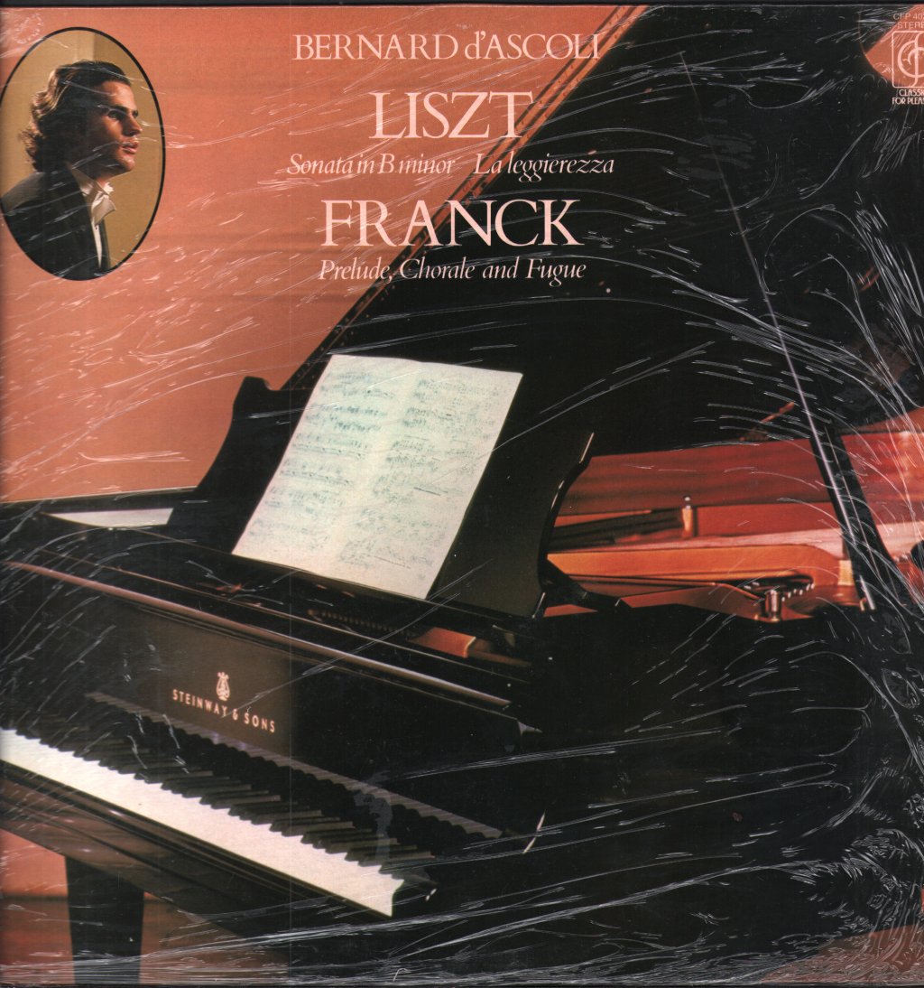 Bernard D'Ascoli - Bernard D'Ascoli Plays Liszt And Franck - Lp