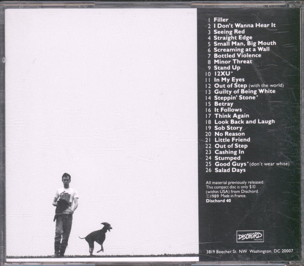 Minor Threat - Complete Discography - Cd