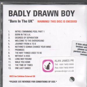 Badly Drawn Boy - Born In The Uk - Cdr