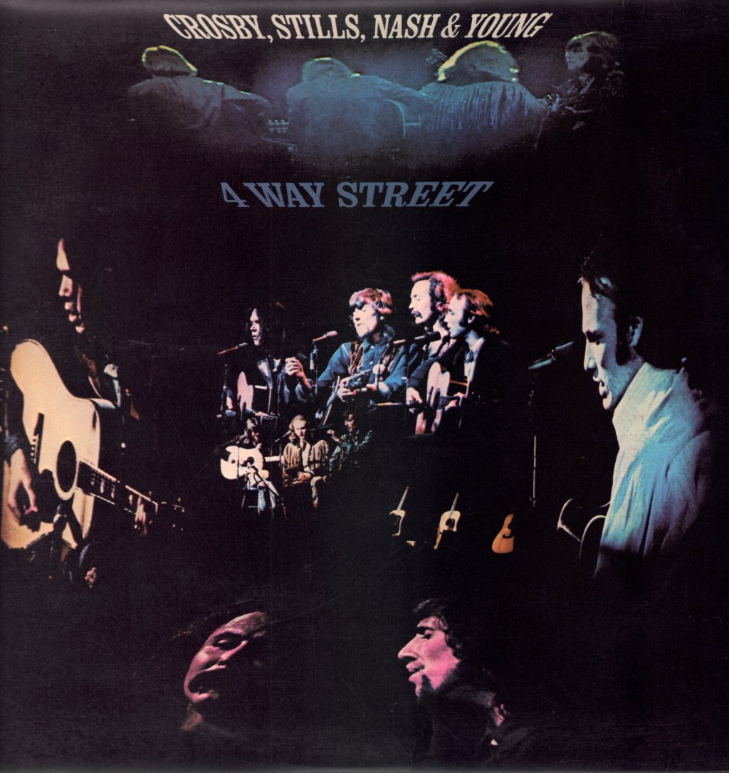 Crosby Stills Nash And Young - Four Way Street - Double Lp