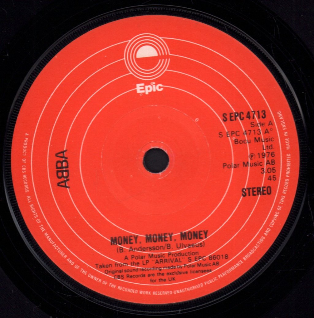 ABBA - Money Money Money - 7 Inch