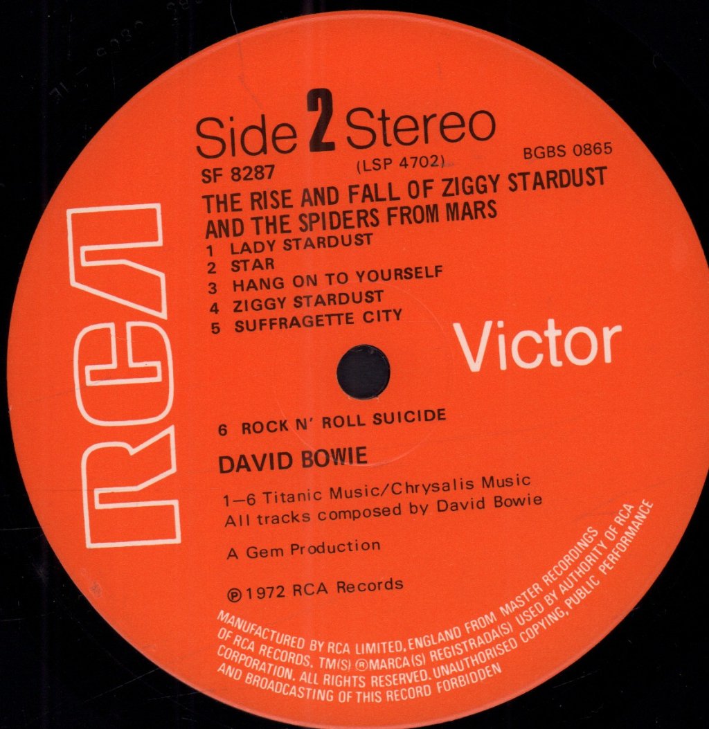 David Bowie - Ziggy Stardust - Lp