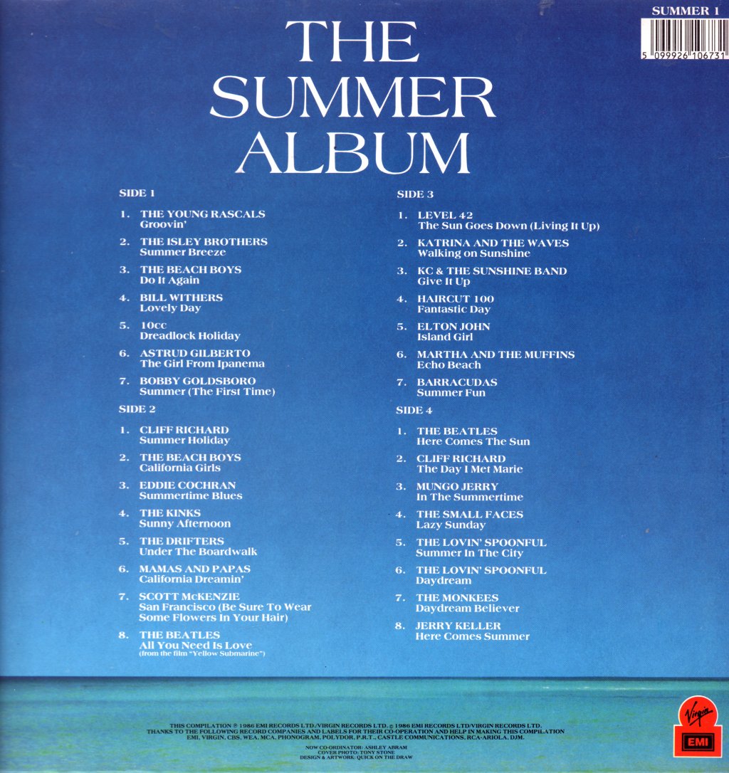 Various Artists - Summer Album - Double Lp