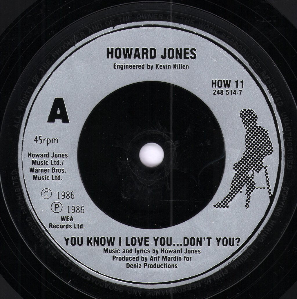 Howard Jones - You Know I Love You - 7 Inch