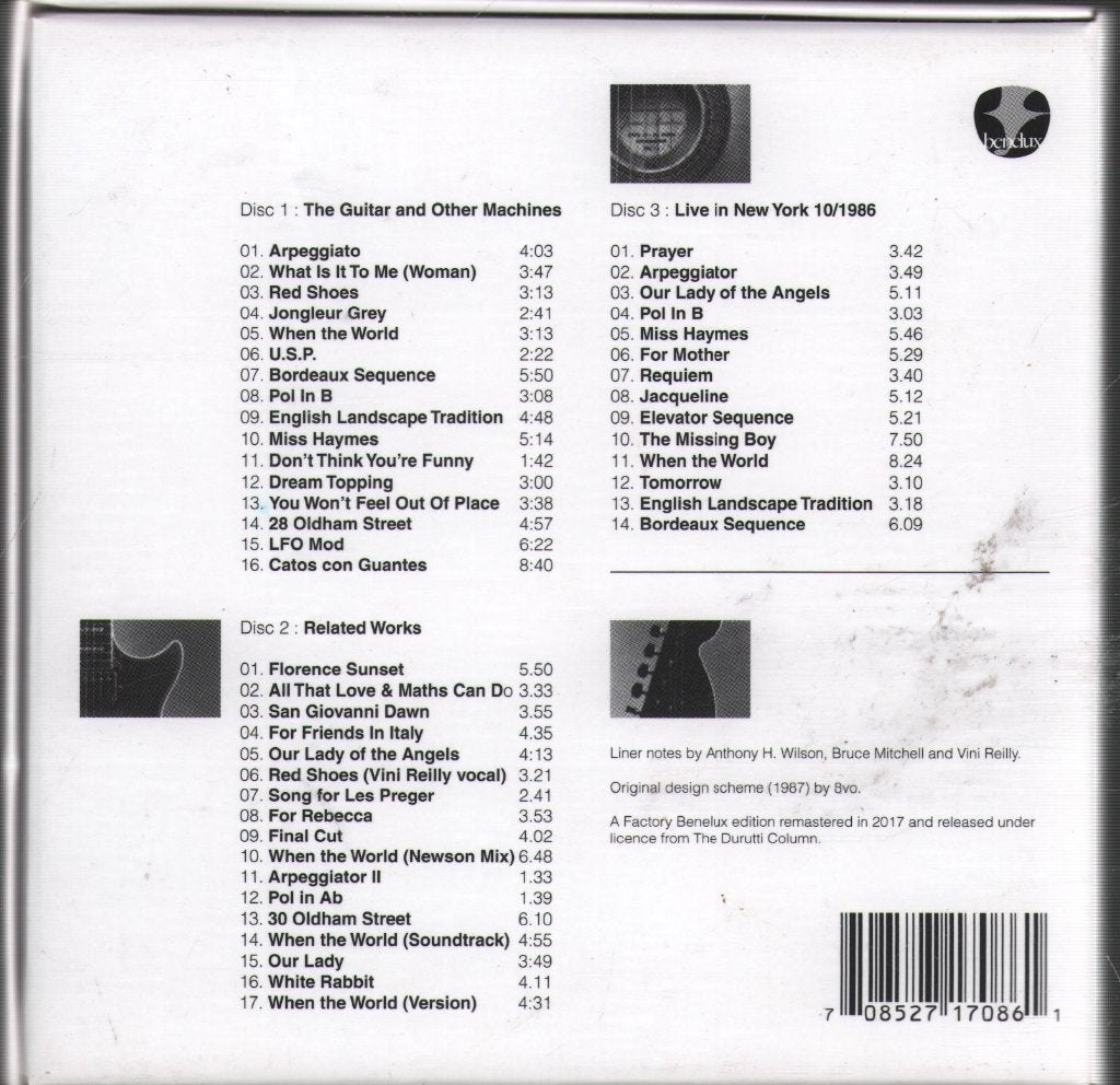 Durutti Column - Guitar And Other Machines Deluxe - Cd Set