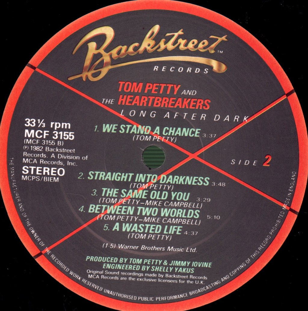 Tom Petty And The Heartbreakers - Long After Dark - Lp
