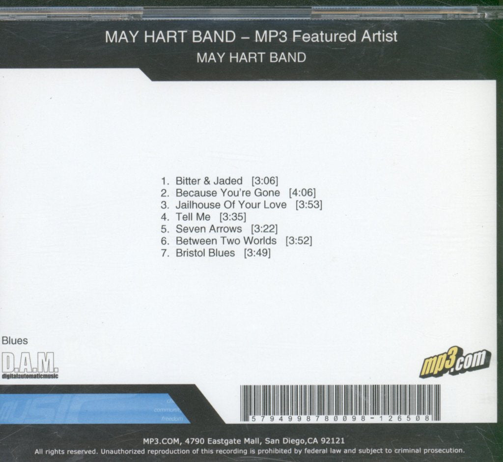 May Hart Band - May Hart Band - Cdr