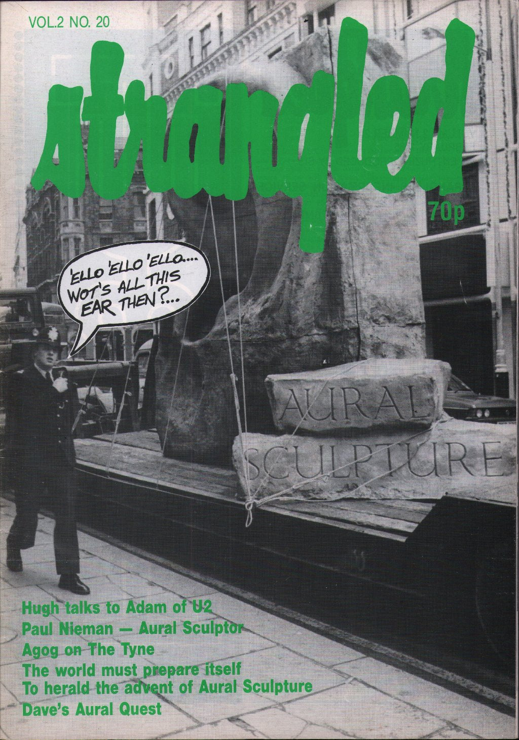 Stranglers - Strangled Volume 2 Number 20 - Fanzine