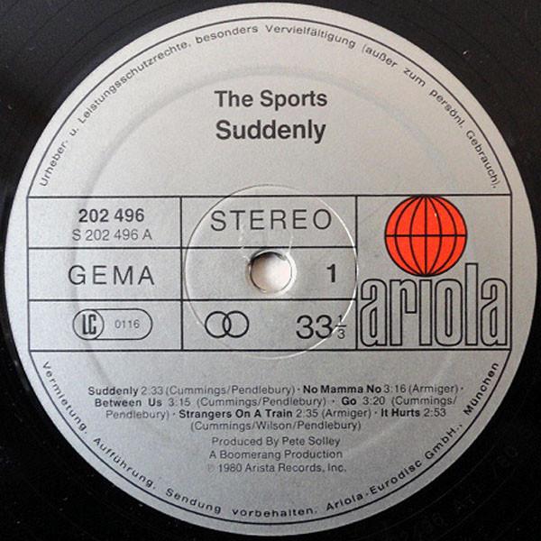 Sports - Suddenly - Lp