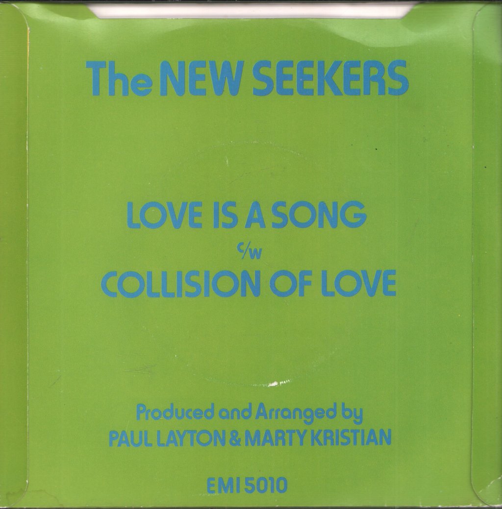 New Seekers - Love Is A Song - 7 Inch