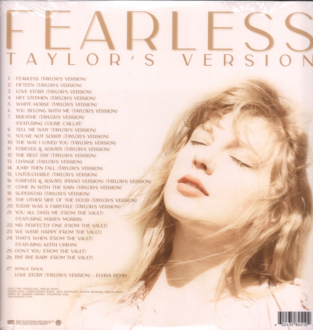 Taylor Swift - Fearless (Taylors Version) - Triple Lp