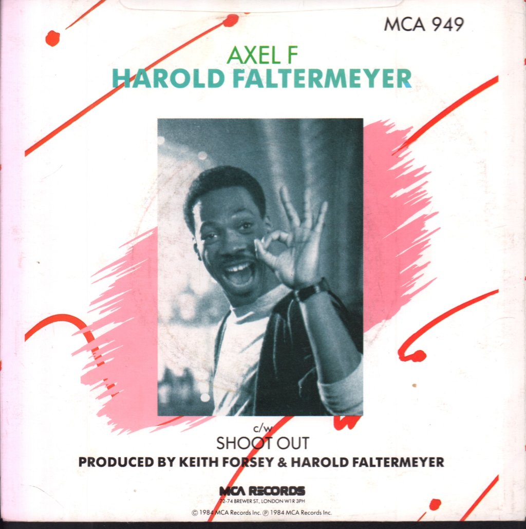 Harold Faltermeyer - Axel F - 7 Inch