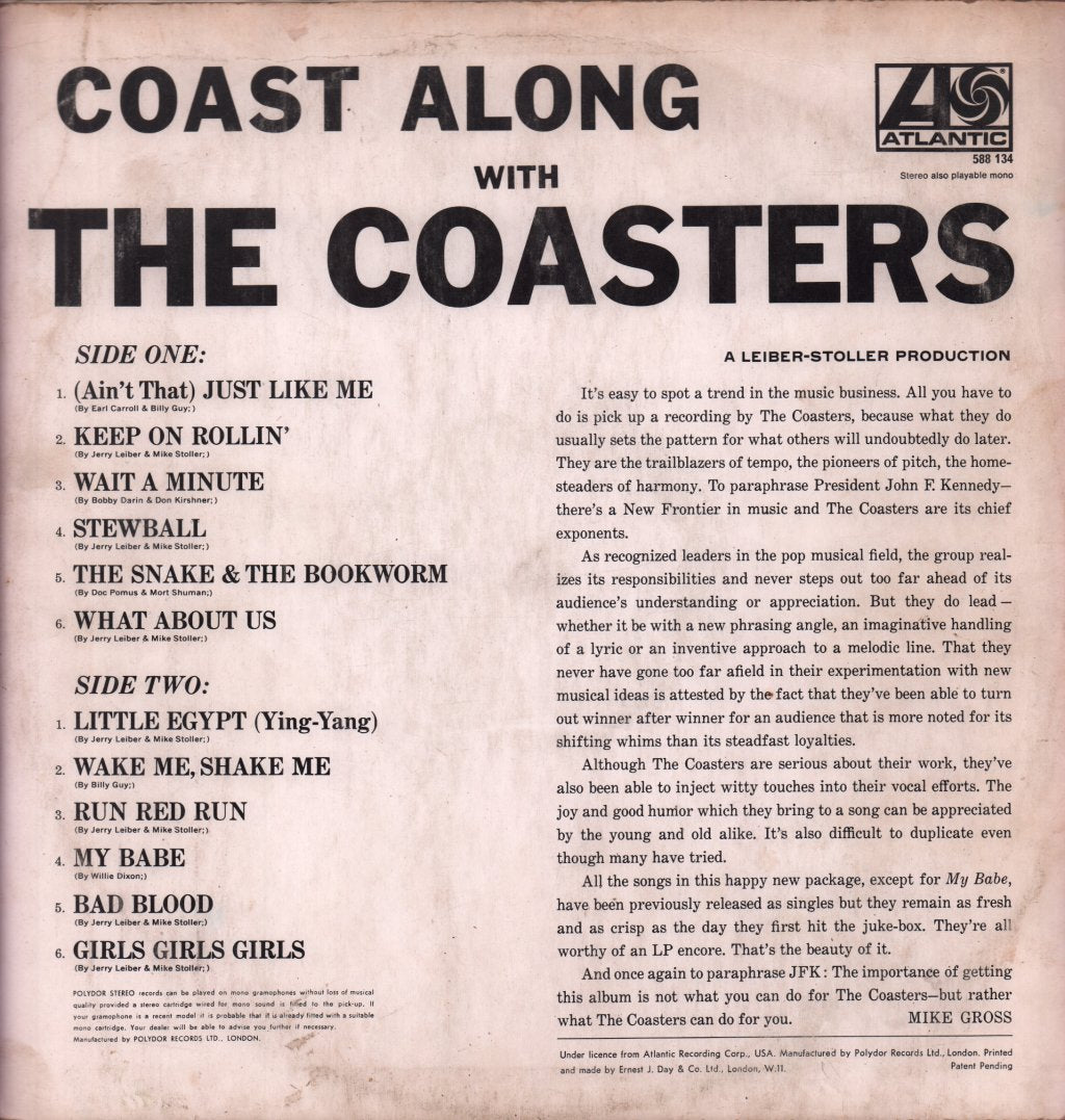 Coasters - Coast Along - Lp