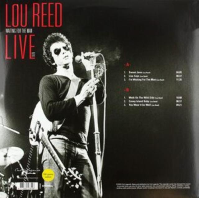Lou Reed - Waiting For the Man: Live 1976 - Lp