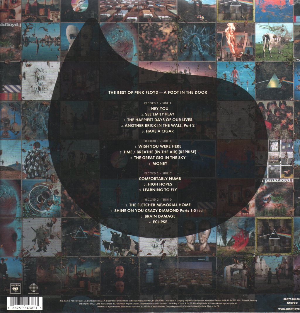 Pink Floyd - A Foot in the Door: The Best of Pink Floyd - Double Lp