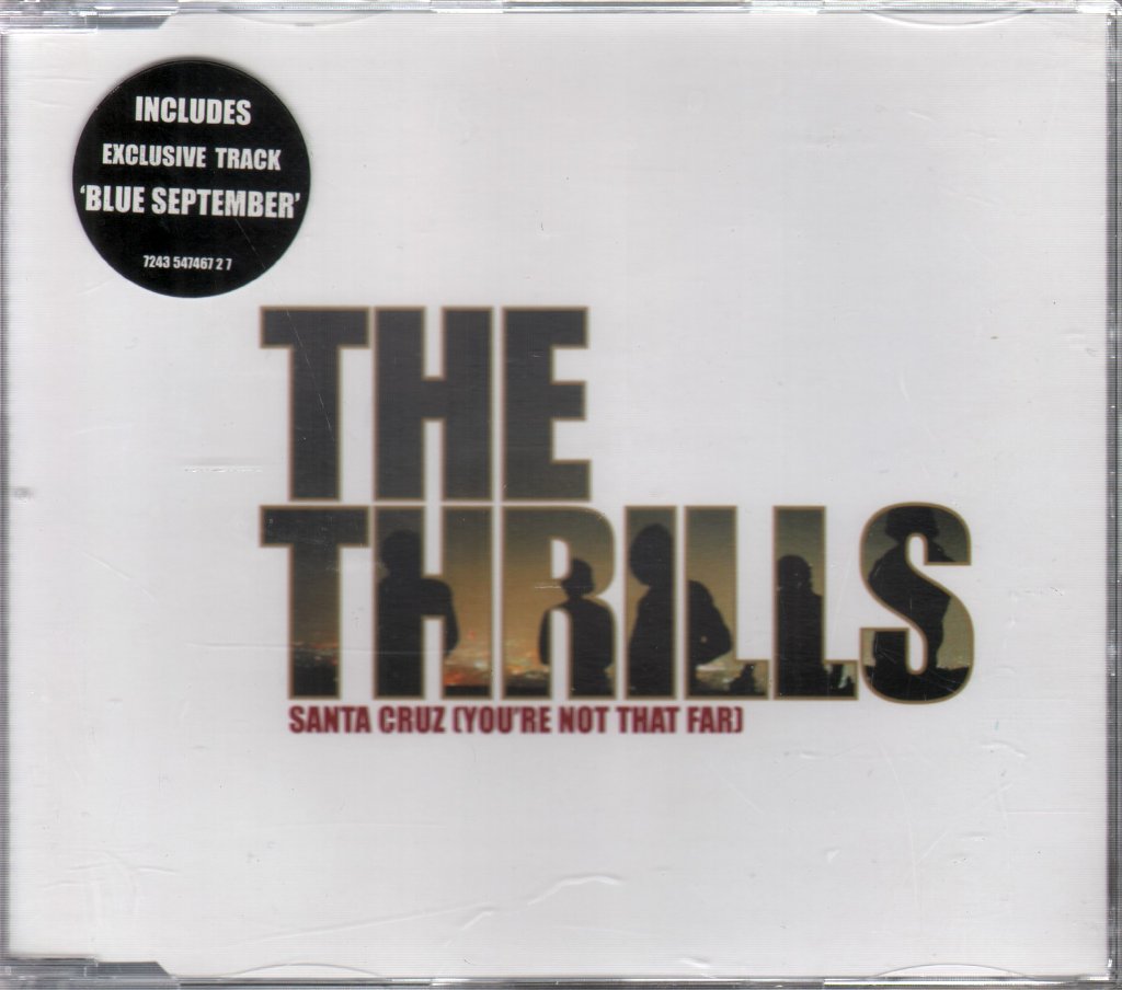 Thrills (Irish) - Santa Cruz (You're Not That Far) - Cd