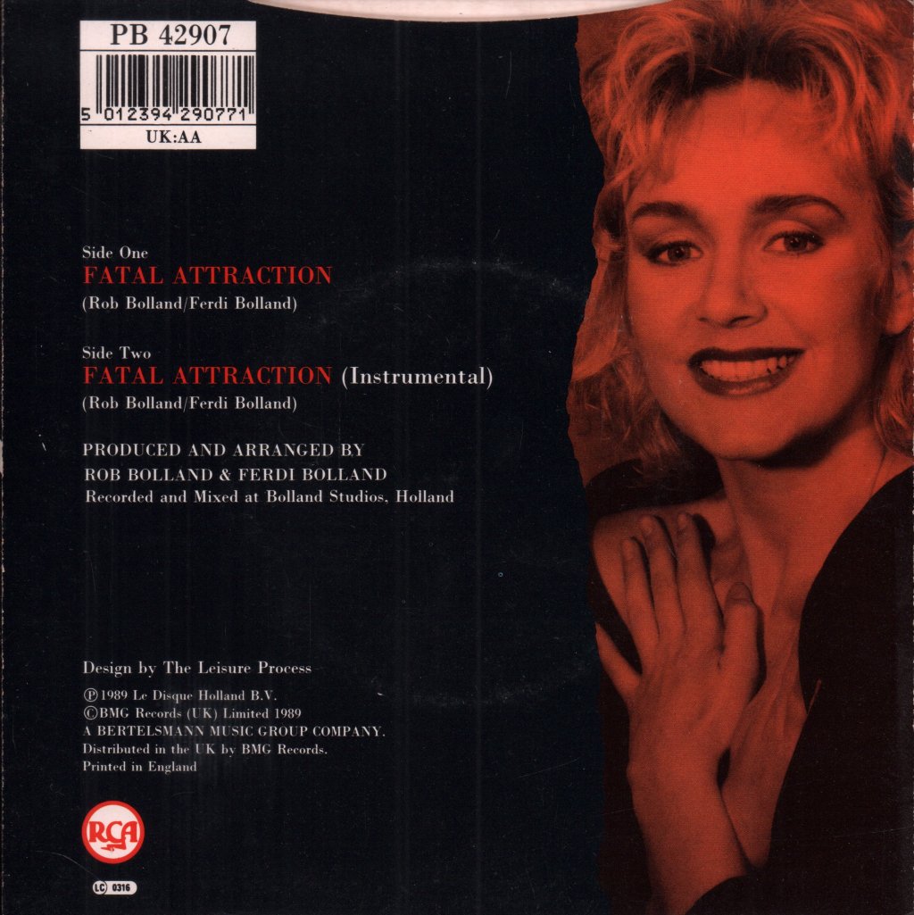 Amanda Redington - Fatal Attraction - 7 Inch