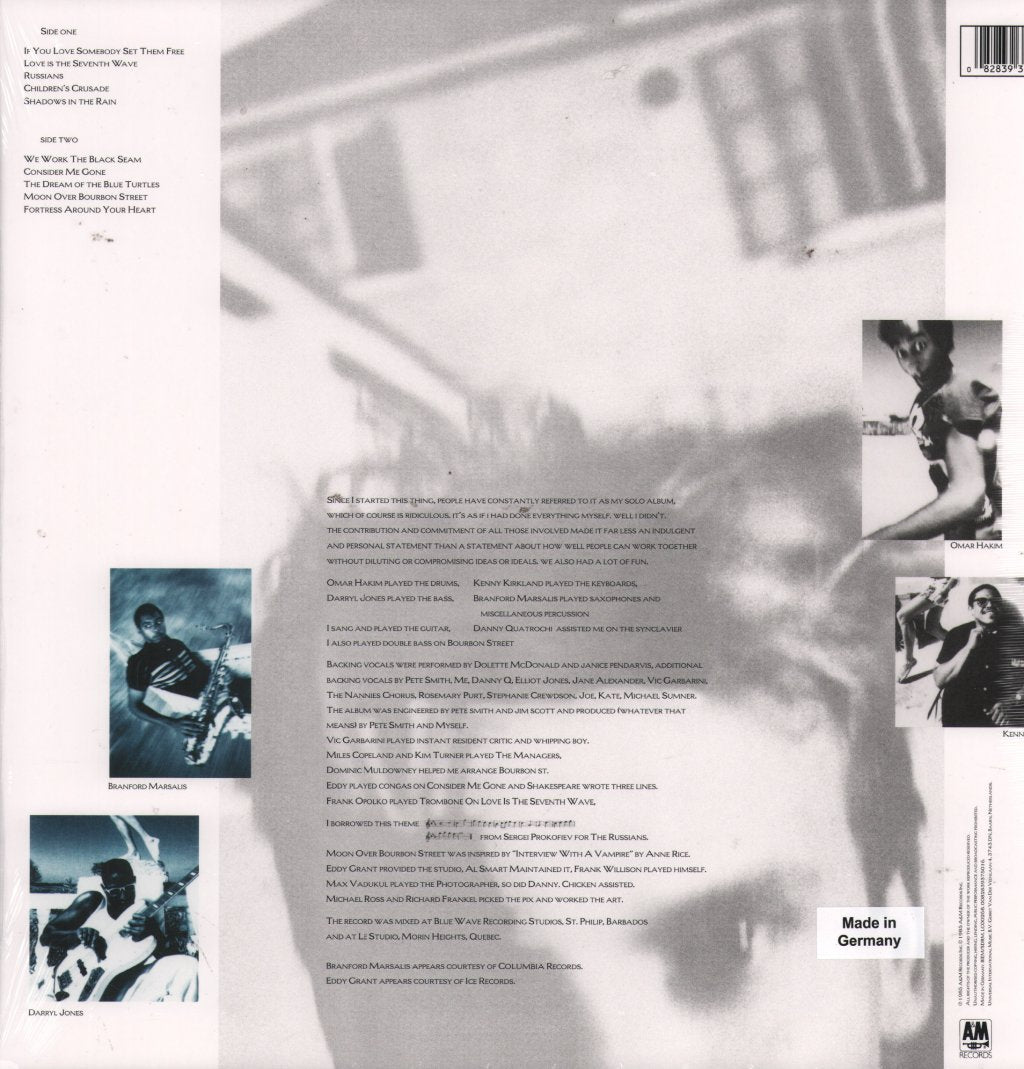 Sting - Dream Of The Blue Turtles - Lp