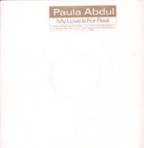 Paula Abdul - My Love Is For Real - 12 Inch