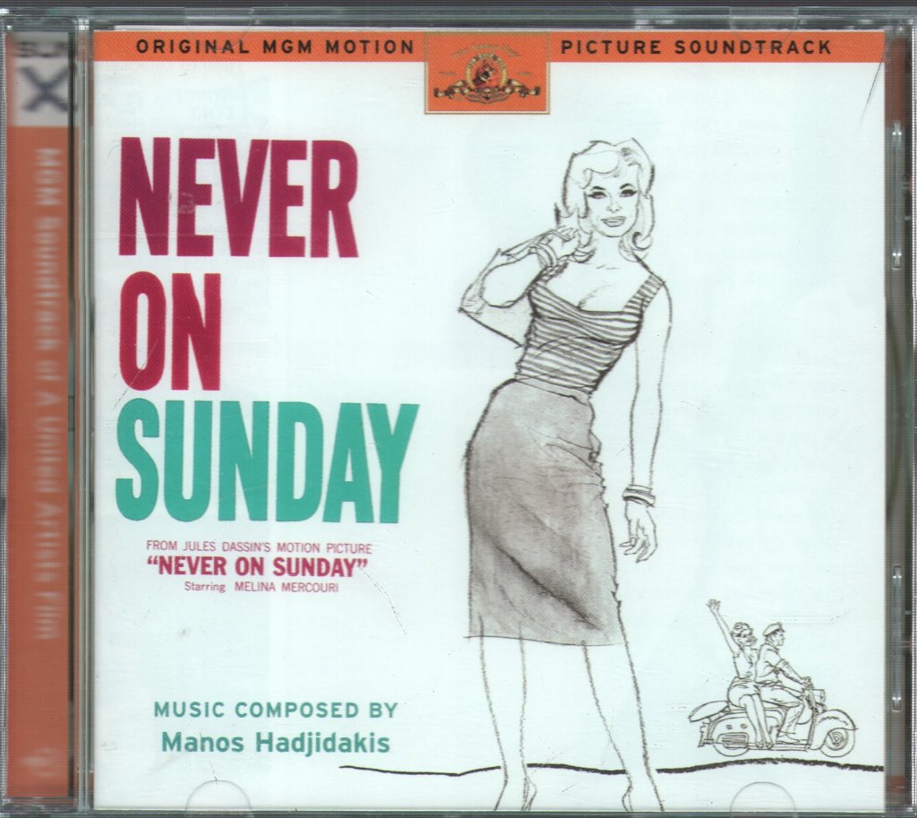 Manos Hadjidakis - Never On Sunday - Cd