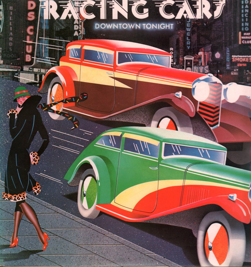 Racing Cars - Downtown Tonight - Lp