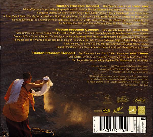 Various Artists - Tibetan Freedom Concert - Triple Cd