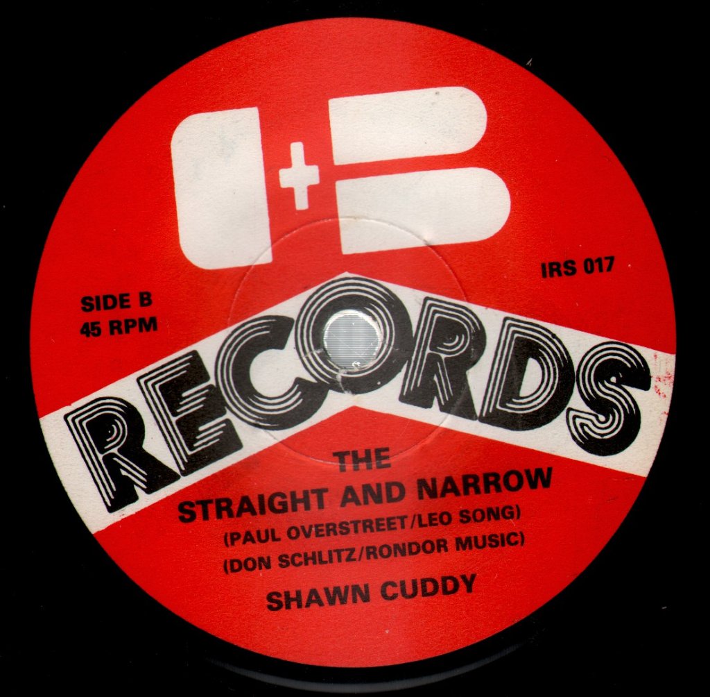 Shawn Cuddy - On Second Thought - 7 Inch