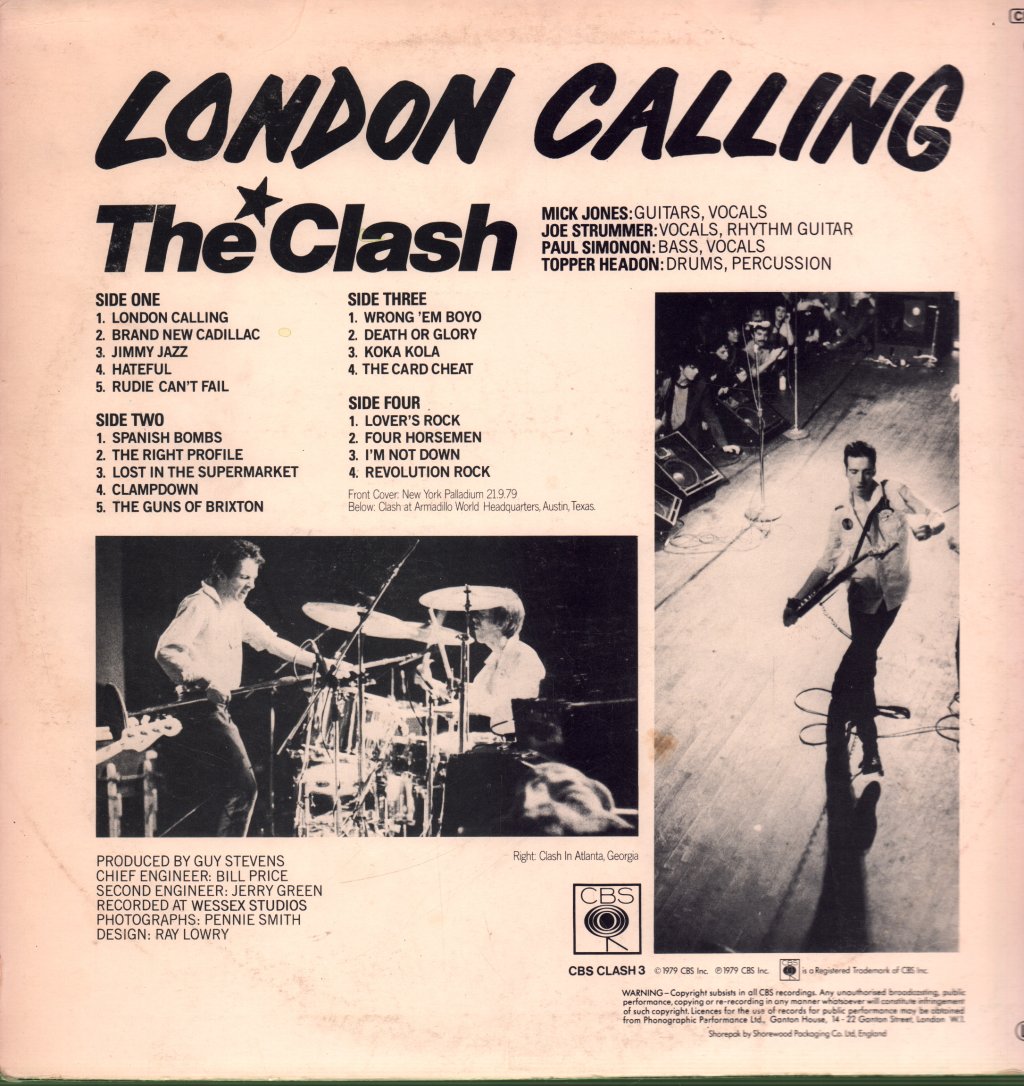 Clash - London Calling - Double Lp