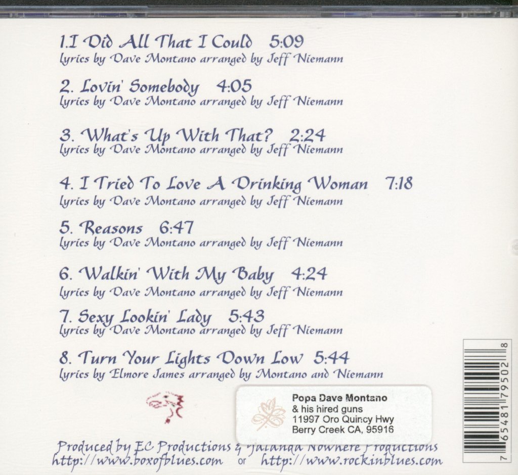 Box Of Blues - What's Up With That - Cd