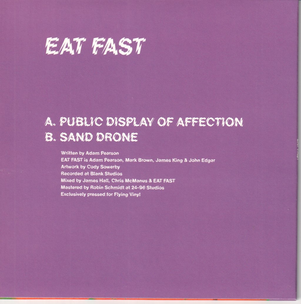 Eat Fast - Public Display Of Affection - 7 Inch