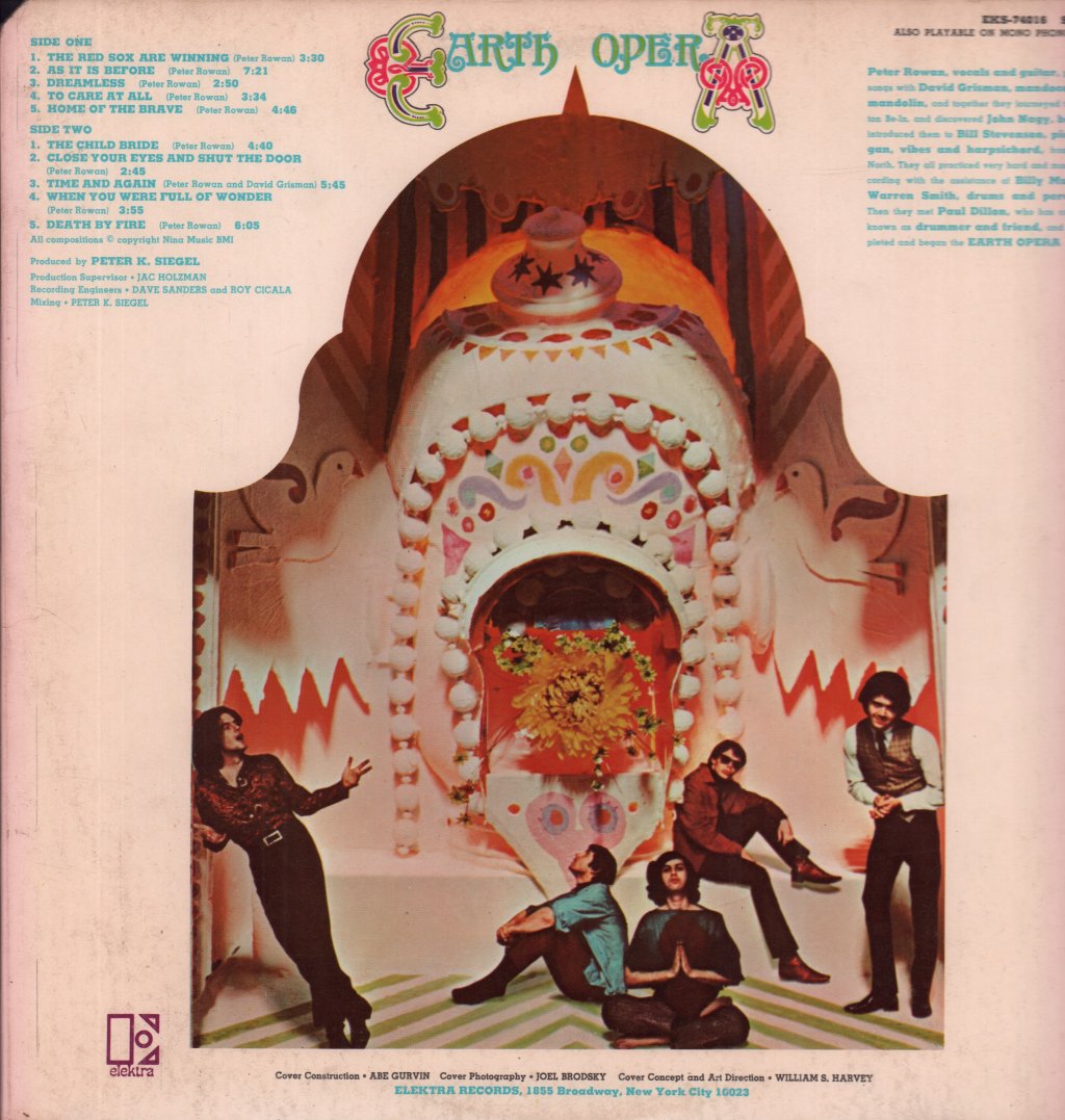 Earth Opera - Earth Opera - Lp