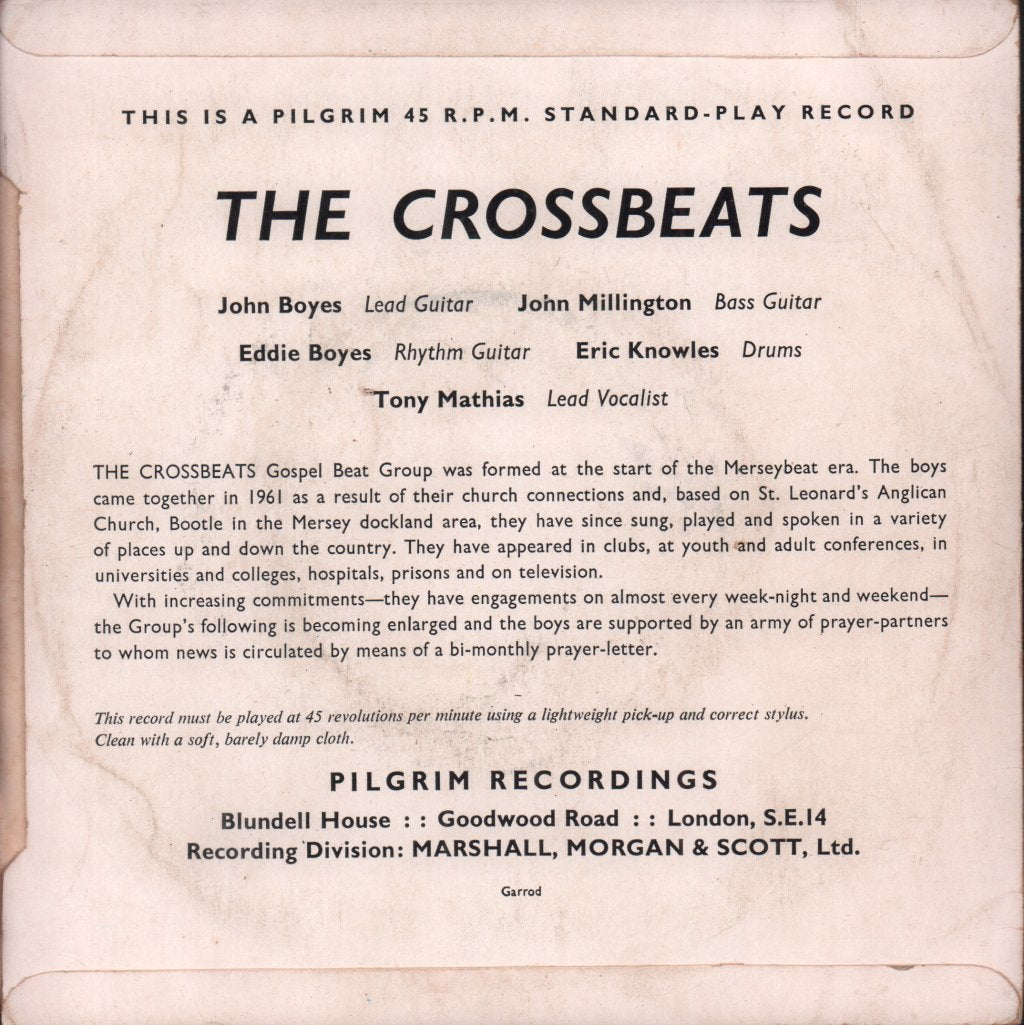 Crossbeats - I Know - 7 Inch
