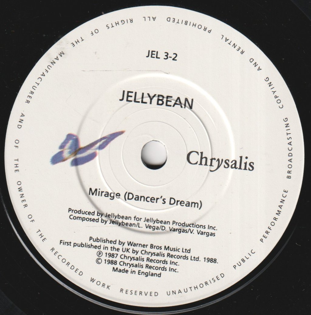 Jellybean - Just A Mirage - 7 Inch