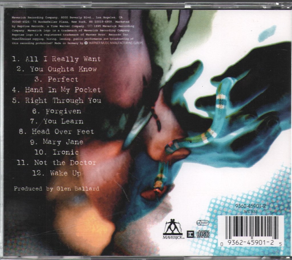 Alanis Morissette - Jagged Little Pill - Cd