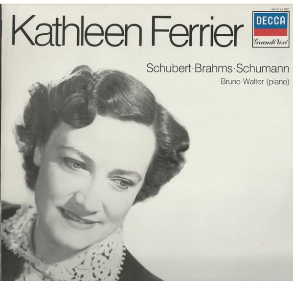Kathleen Ferrier - schubert brahms schumann - Lp
