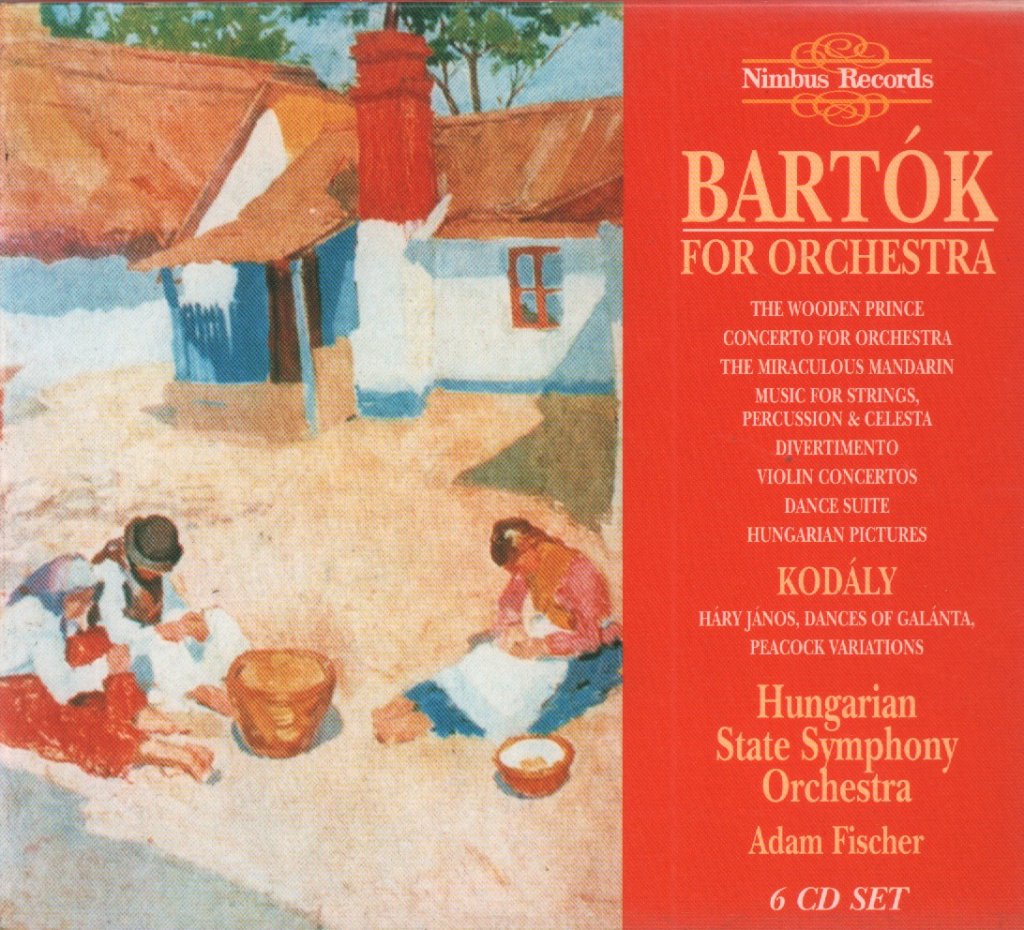 Bela Bartok - Bartok For Orchestra - Cd Set