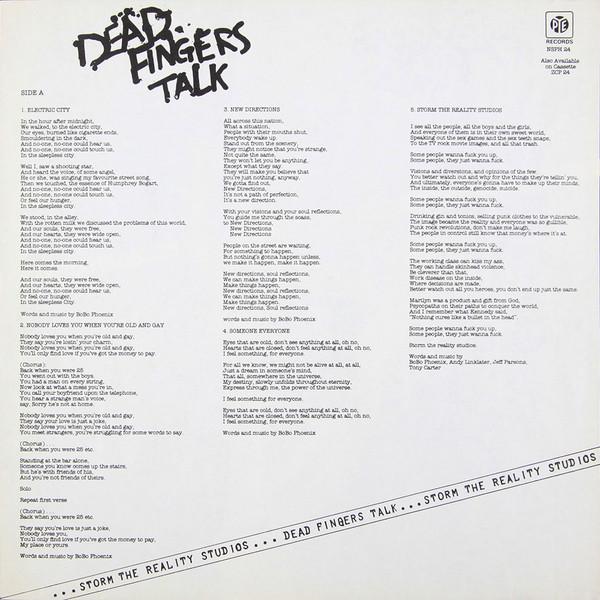 Dead Fingers Talk - Storm The Reality Studios - Lp
