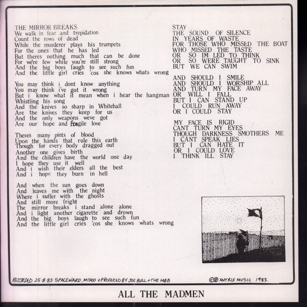 Mob (80'S Punk Group) - Mirror Breaks - 7 Inch