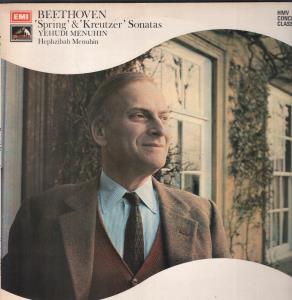 Yehudi Menuhin - Beethoven - Spring &  Kreutzer Sonatas - Lp