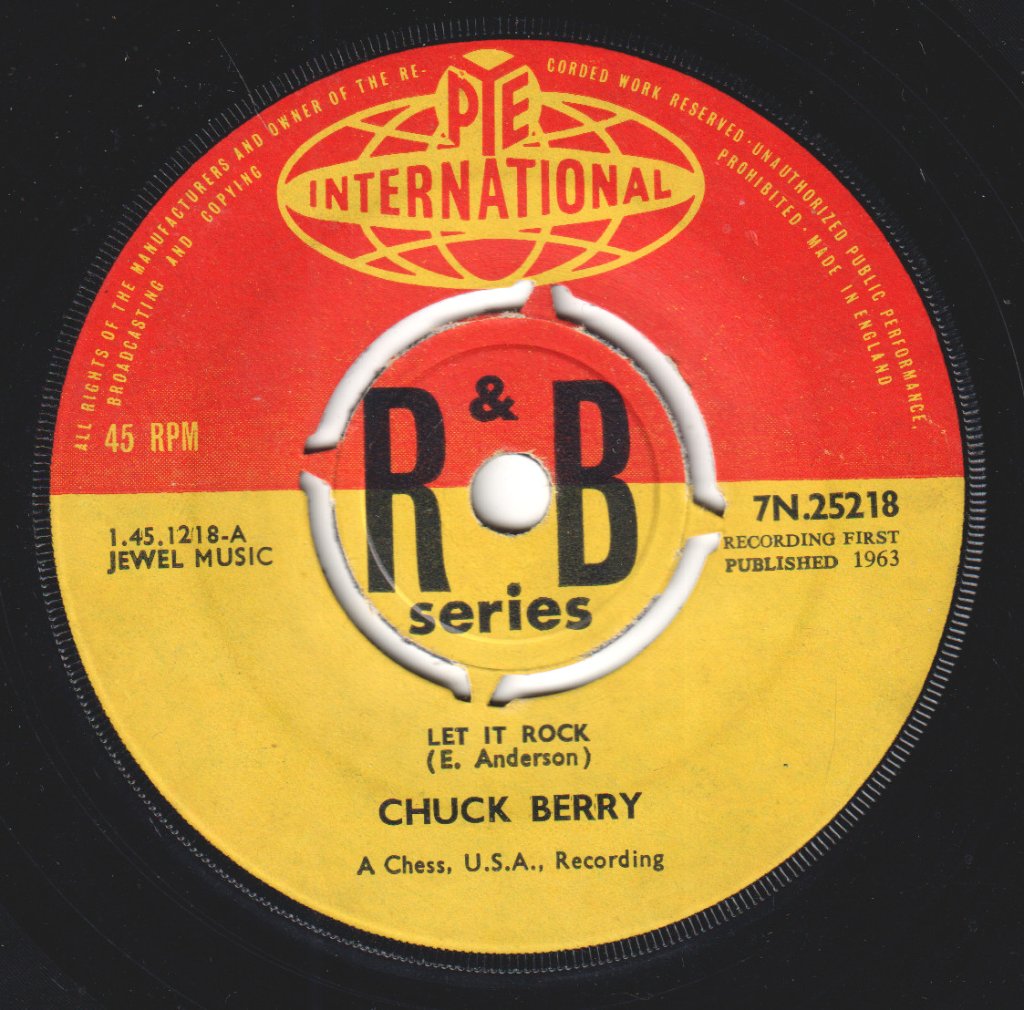 Chuck Berry - Let It Rock - 7 Inch