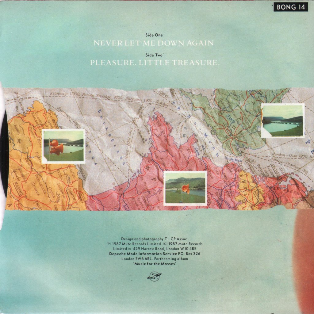 Depeche Mode - Never Let Me Down Again - 7 Inch