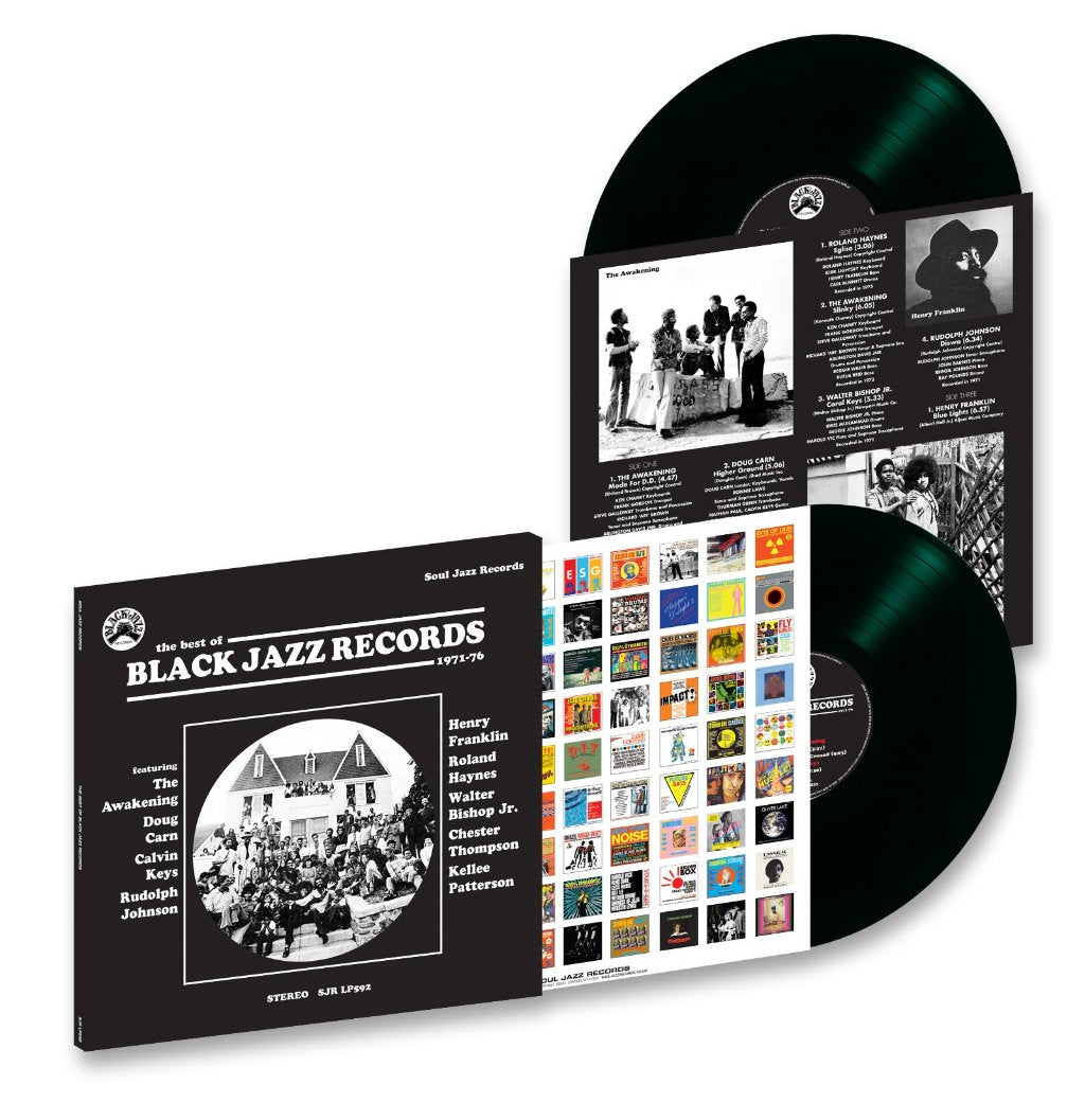 Soul Jazz Records Presents - BLACK JAZZ RECORDS - The Best Of Black Jazz Records - Double Lp