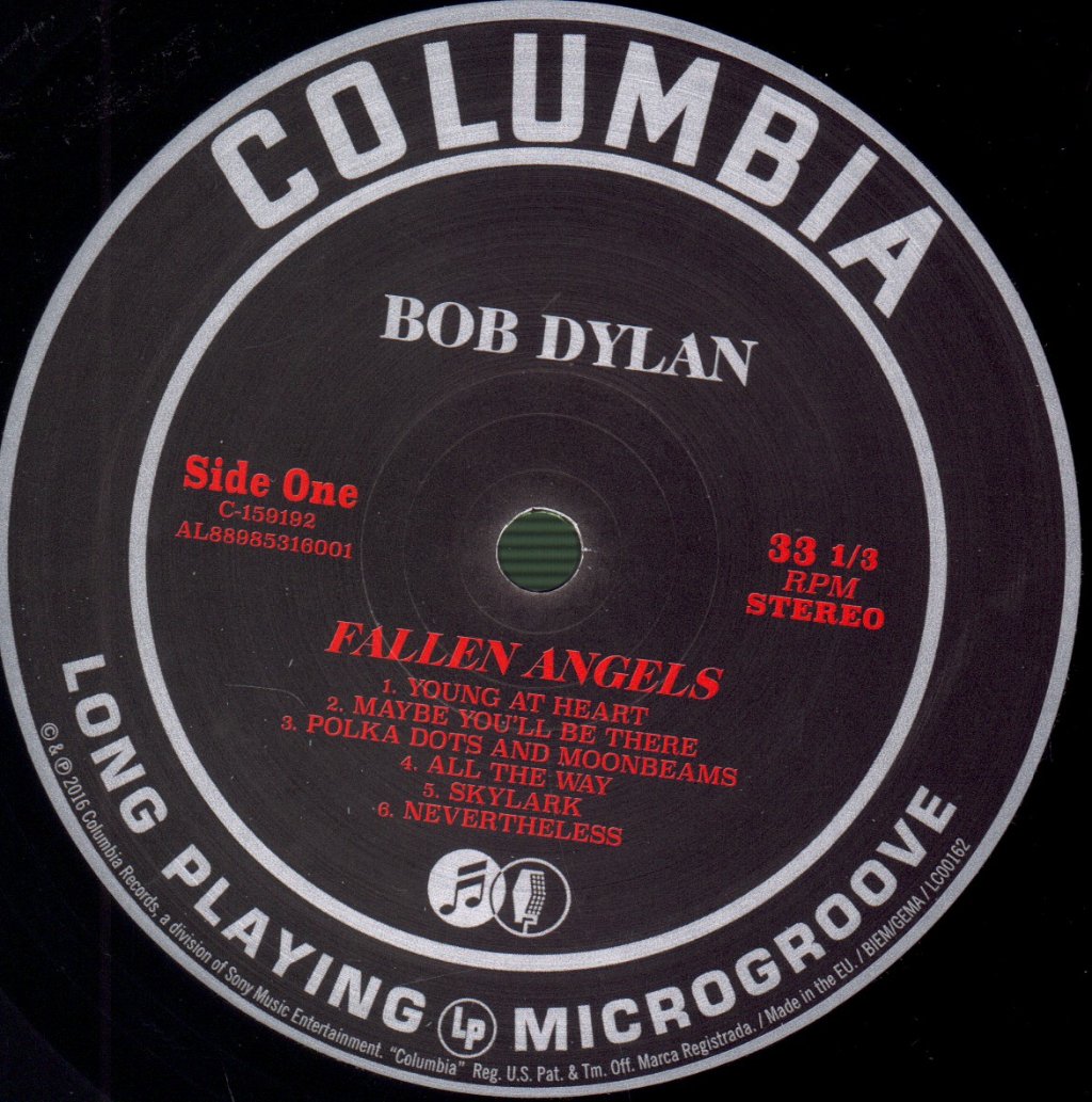 Bob Dylan - Fallen Angels - Lp