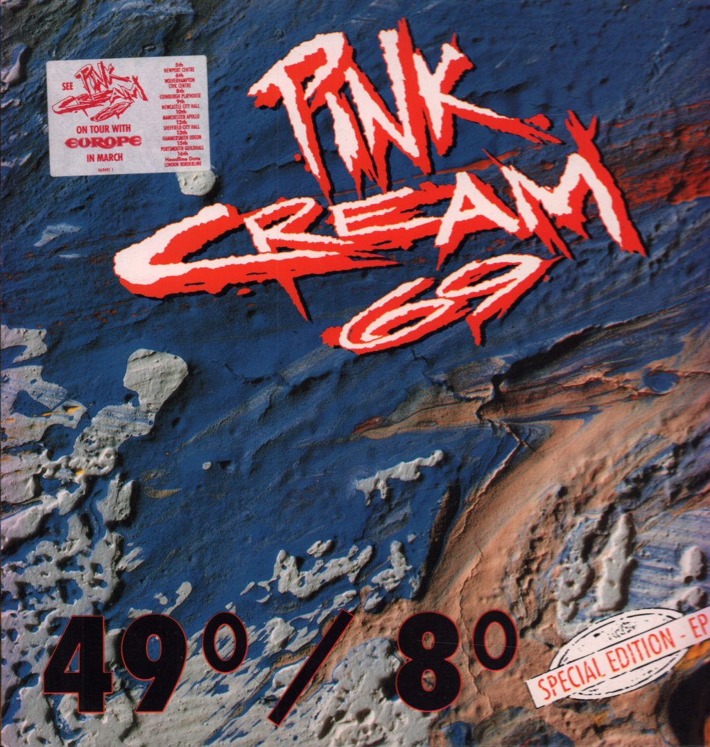 Pink Cream 69 - 49 Degrees/8 Degrees - Lp