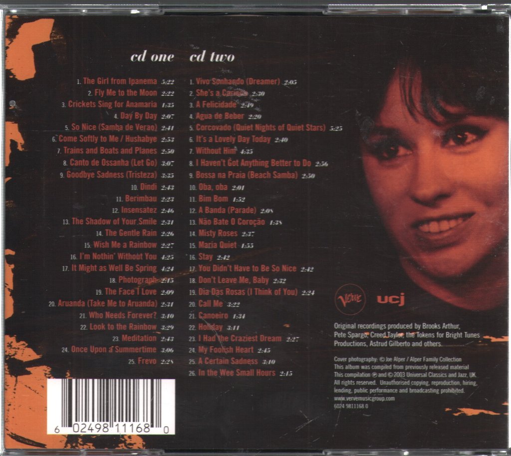 Astrud Gilberto - Genius Of Astrud Gilberto - Double Cd