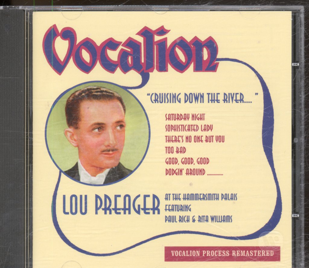 Lou Preager - Cruising Down The River.... - Cd