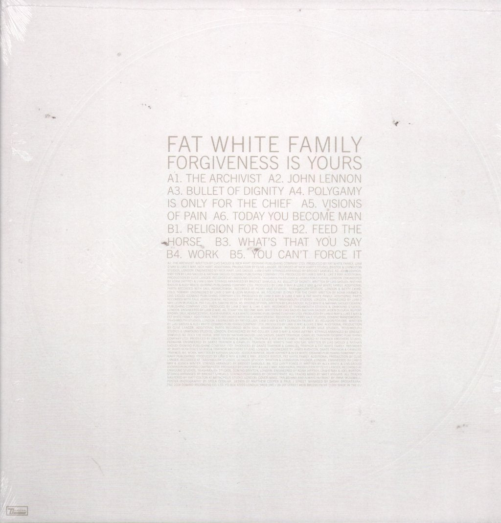 Fat White Family - Forgiveness Is Yours - Lp