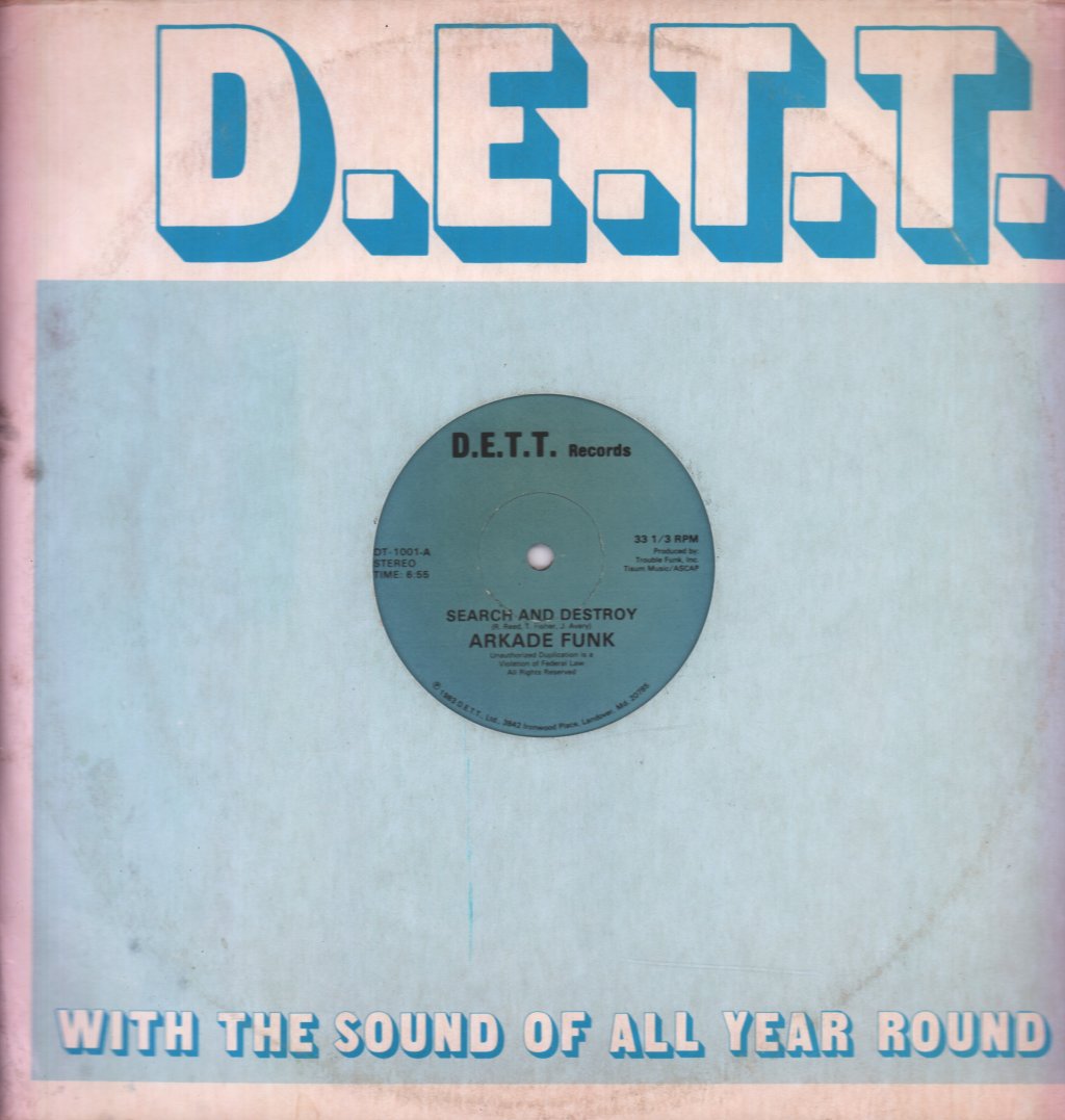 Arkade Funk - Search And Destroy - 12 Inch