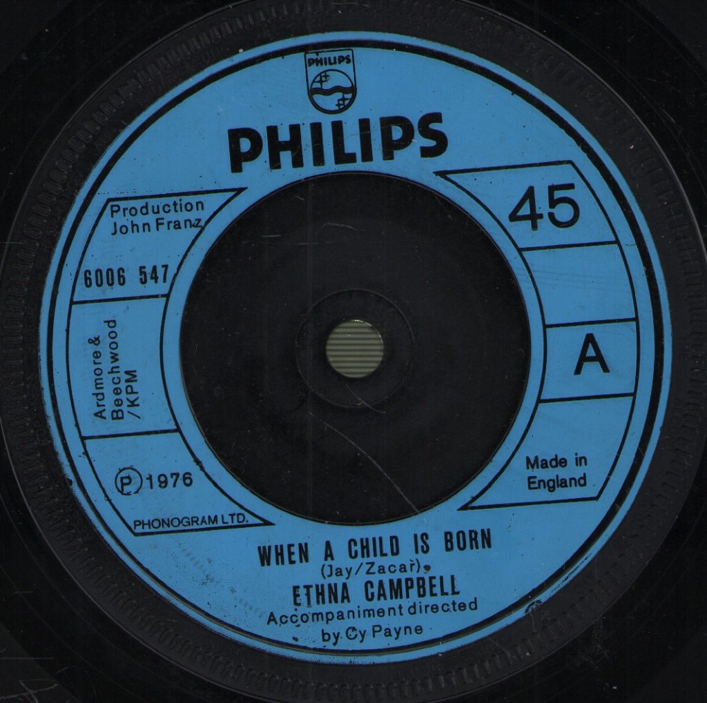 Ethna Campbell - When A Child Is Born - 7 Inch